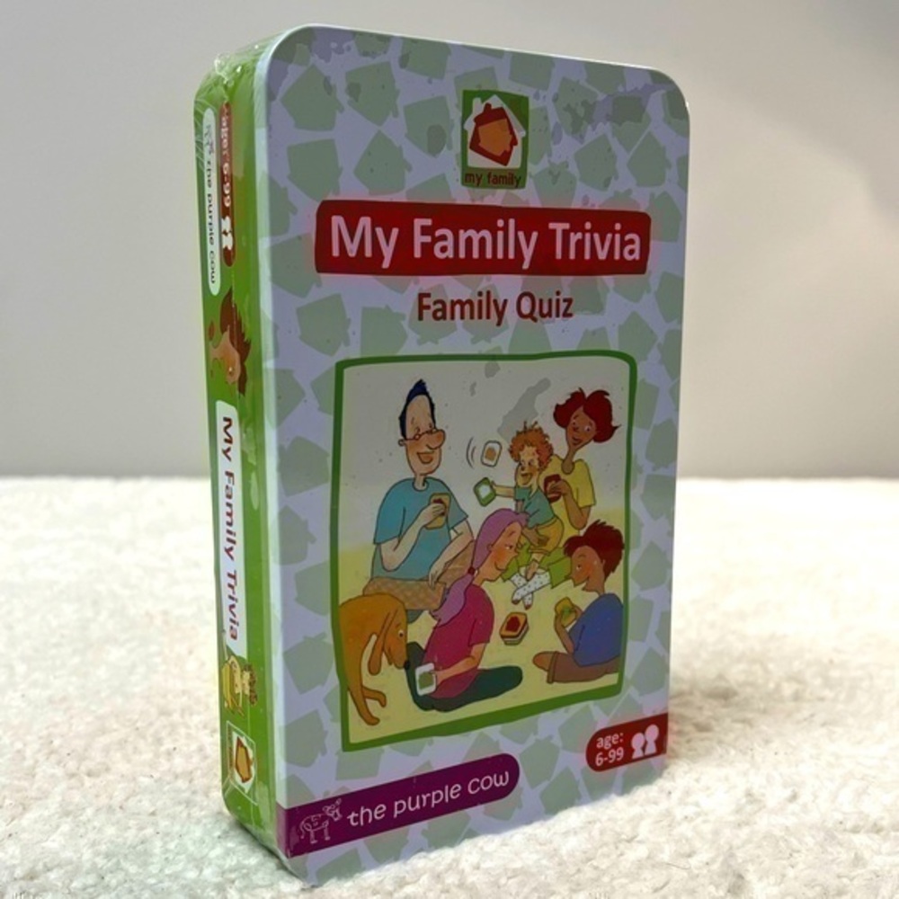 The Purple Cow "My Family Trivia" Family Quiz Game